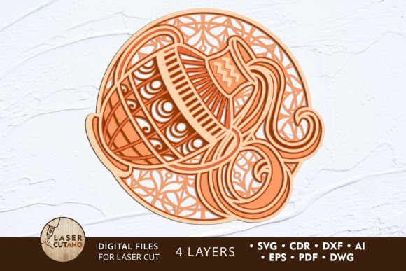 Aquarius Decorative Zodiac Wall Panel