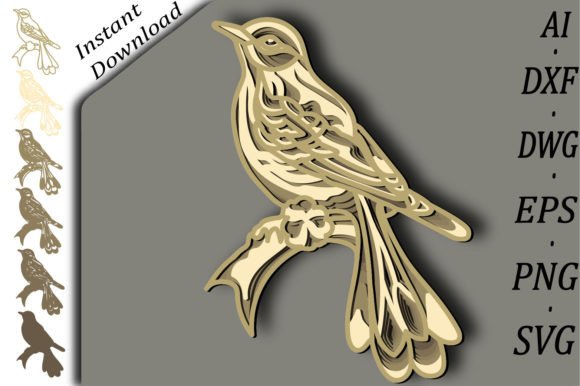 Colibri Multilayer Svg: A Unique Design for Creative Projects