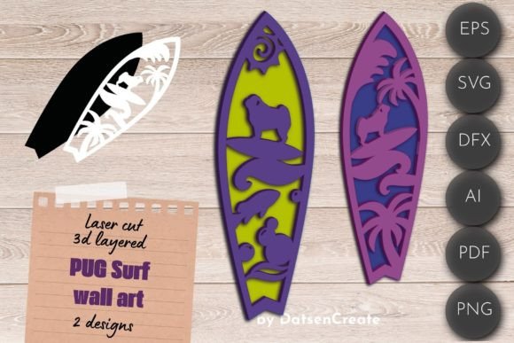 Creative 3D Layered SVG Wall Art for Dog Lovers