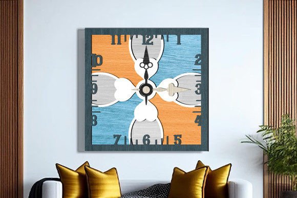 Elegant Laser Cut 3D Wall Clock Designs for Modern Decor