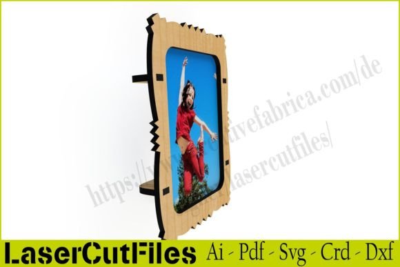 Elegant Photo Table Frame for Laser Cut & CNC Projects