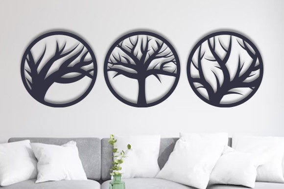 Wall Art Laser Cut Tree Svg for Elegant Designs